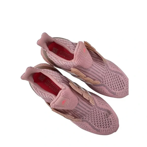 Adidas Ultraboost 5.0 DNA Women's Pink Running Shoes Size 8 Missing Laces - Picture 4 of 12